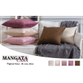 MANGATACASA Couvertures d'oreiller CHENILLE PLAINE CHENILLE